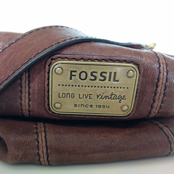 Fossil Handbags - Fossil Brown Leather Handbag